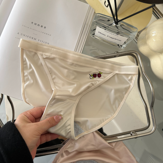 Embroidered Rose Briefs (4 Packs)