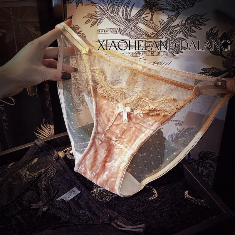 Velvet Lace Panties (3 Packs)