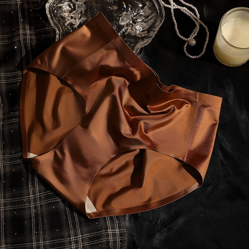 Pearlescent Satin Silk Panties (4 Packs)