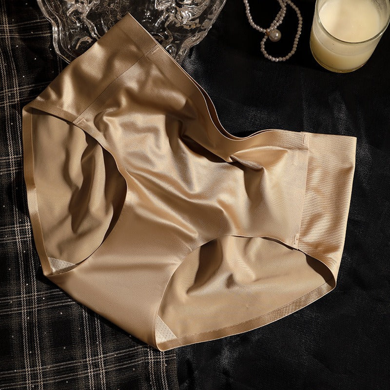 Pearlescent Satin Silk Panties (4 Packs)