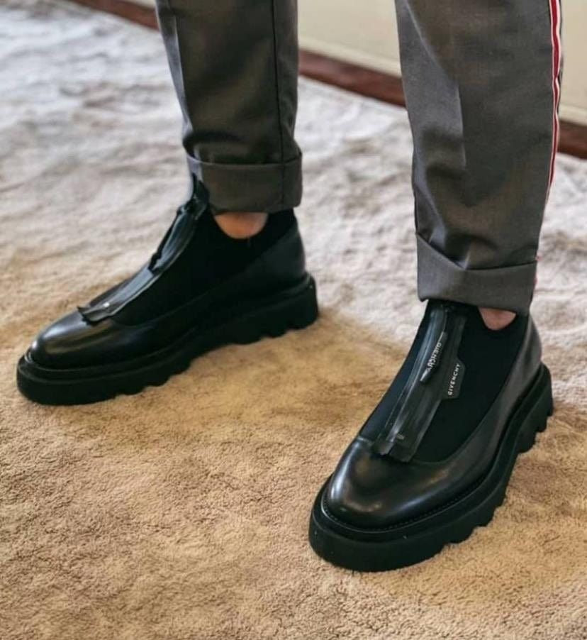 Men's Zip Combat Shoes