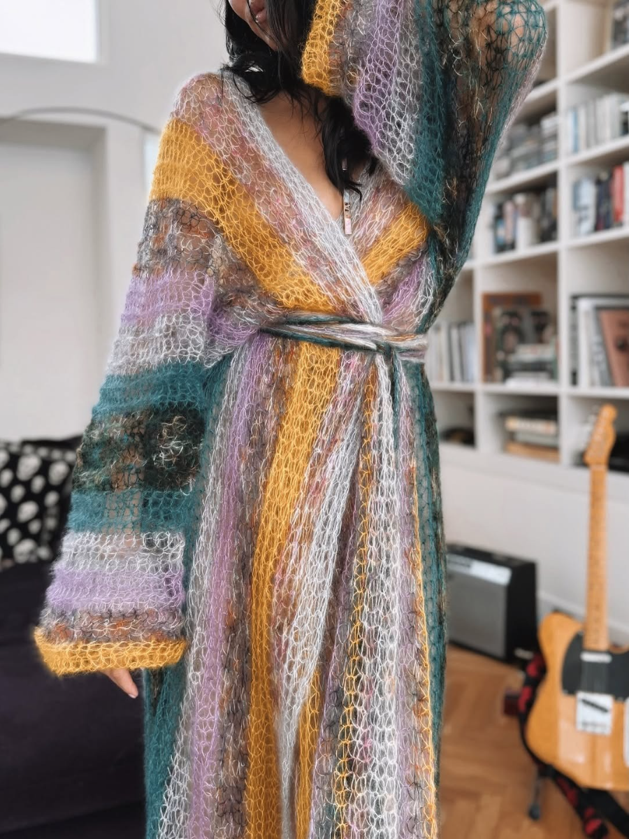 Stunning Crochet Knit Cardigan